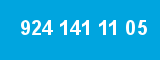 924 141 11 05 924 141 11 05